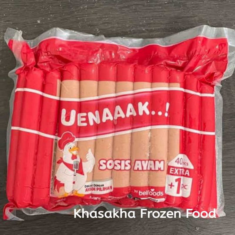 

BELFOODS UENAK SOSIS AYAM 375gr