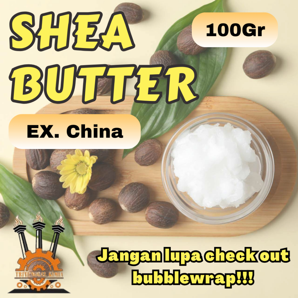 

Shea Butter 100Gr Asli Ex. CHINA Pure Shea Butter Refined Cold Pressed