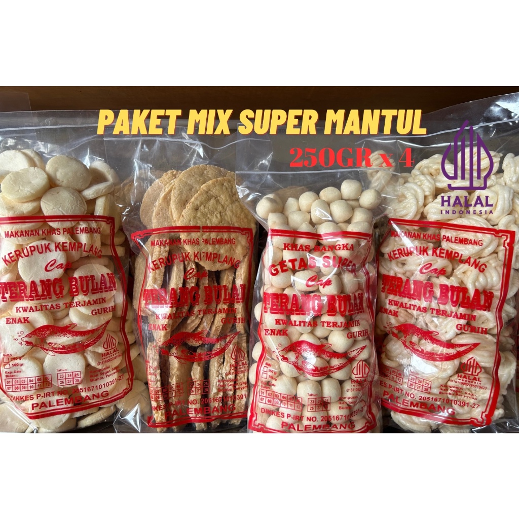 

PAKET 1KG KERUPUK SUPER MANTUL