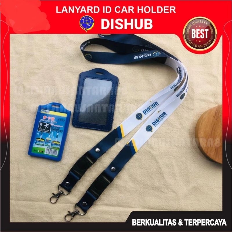 

tali id card lanyard DISHUB printing 2 sisi