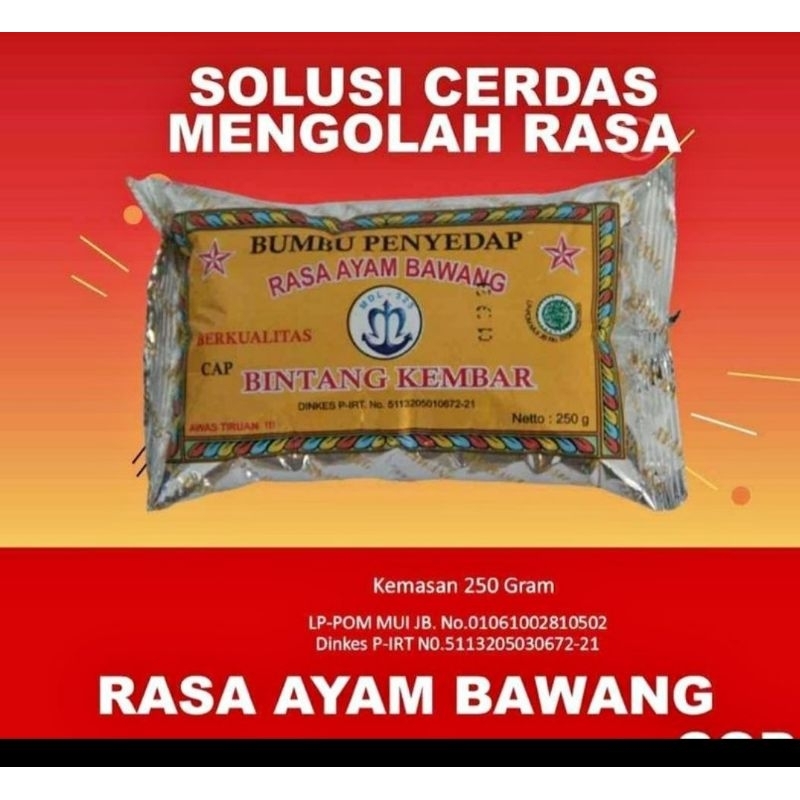 

bumbu masak bintang kembar 250gr