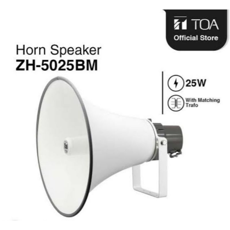 speaker TOA 25watt matching ZH 5025BM
