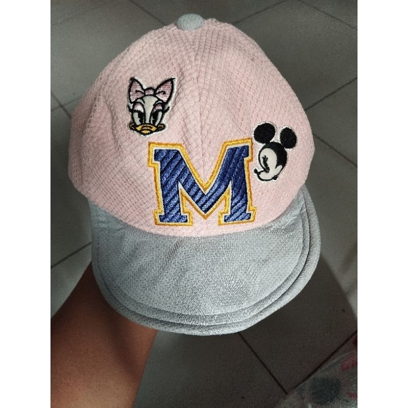 Topi Anak Bayi Perempuan Ori Branded Mickey Mouse Disney - Preloved