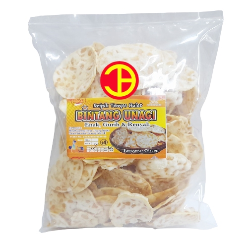 

Bintang Unagi Keripik Tempe Bulat Enak Gurih Renyah 250 gr