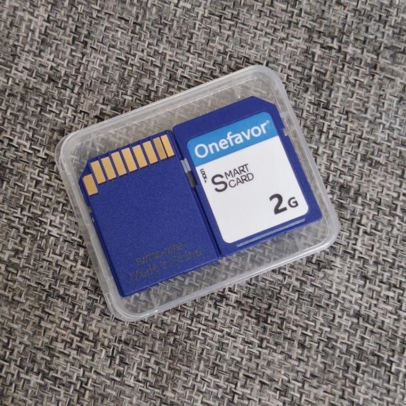 Memory SD Card 2GB Onefavor Memori Card Keyboard Kamera Digital
