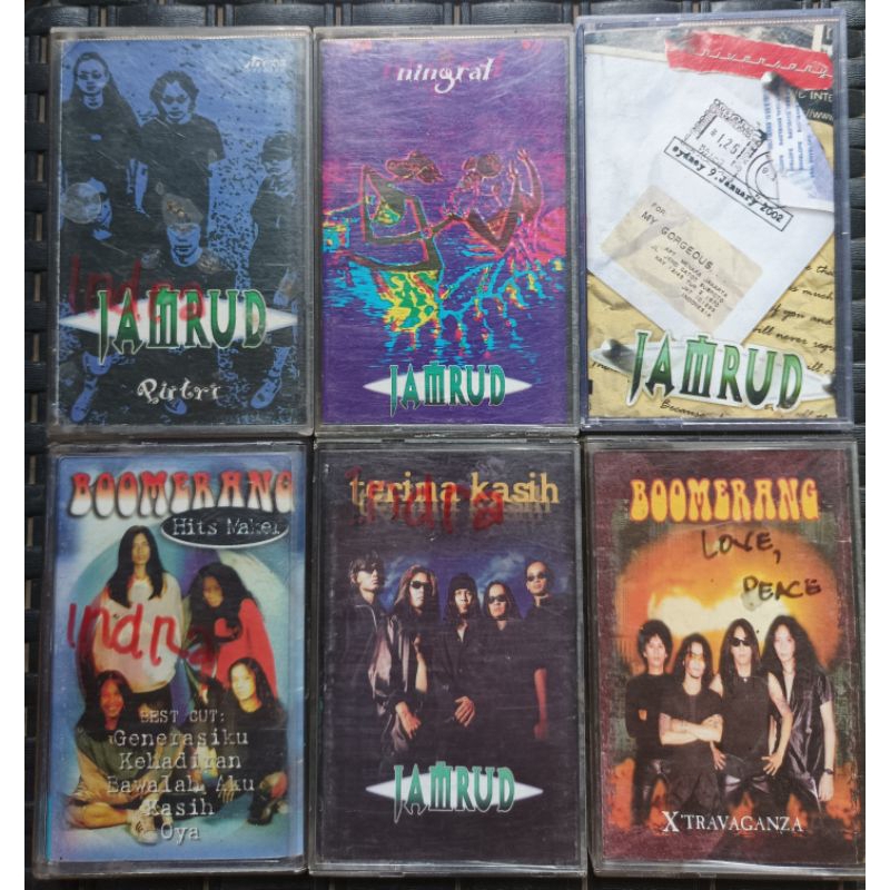 Kaset Jamrud Boomerang Original