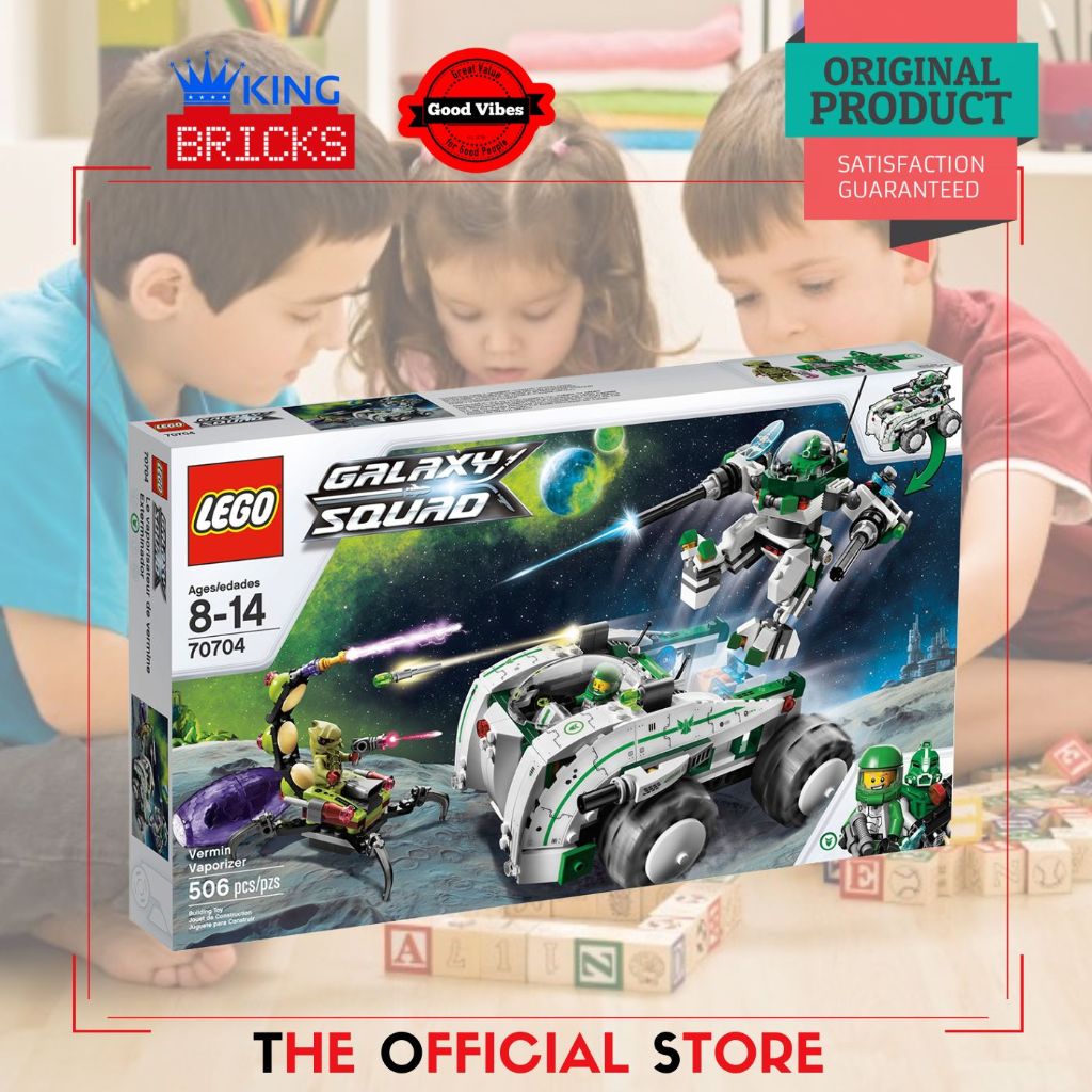LEGO Original GALAXY SQUAD 70704 Vermin Vaporizer - Mainan Anak Edukasi Robot Angkasa
