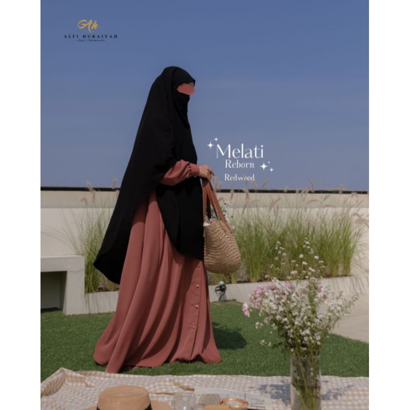 Gamis Melati Reborn By Alfi Huraiyah