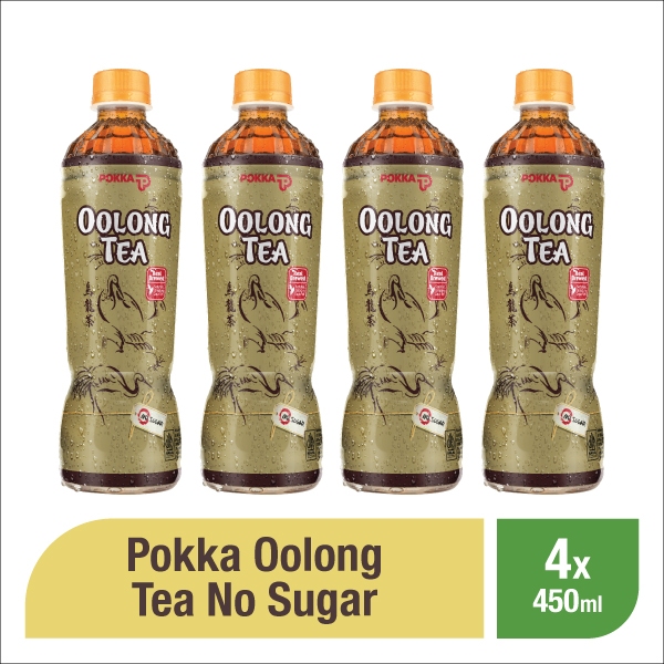 

Pokka Oolong No Sugar - 450 ML (4 Pcs)