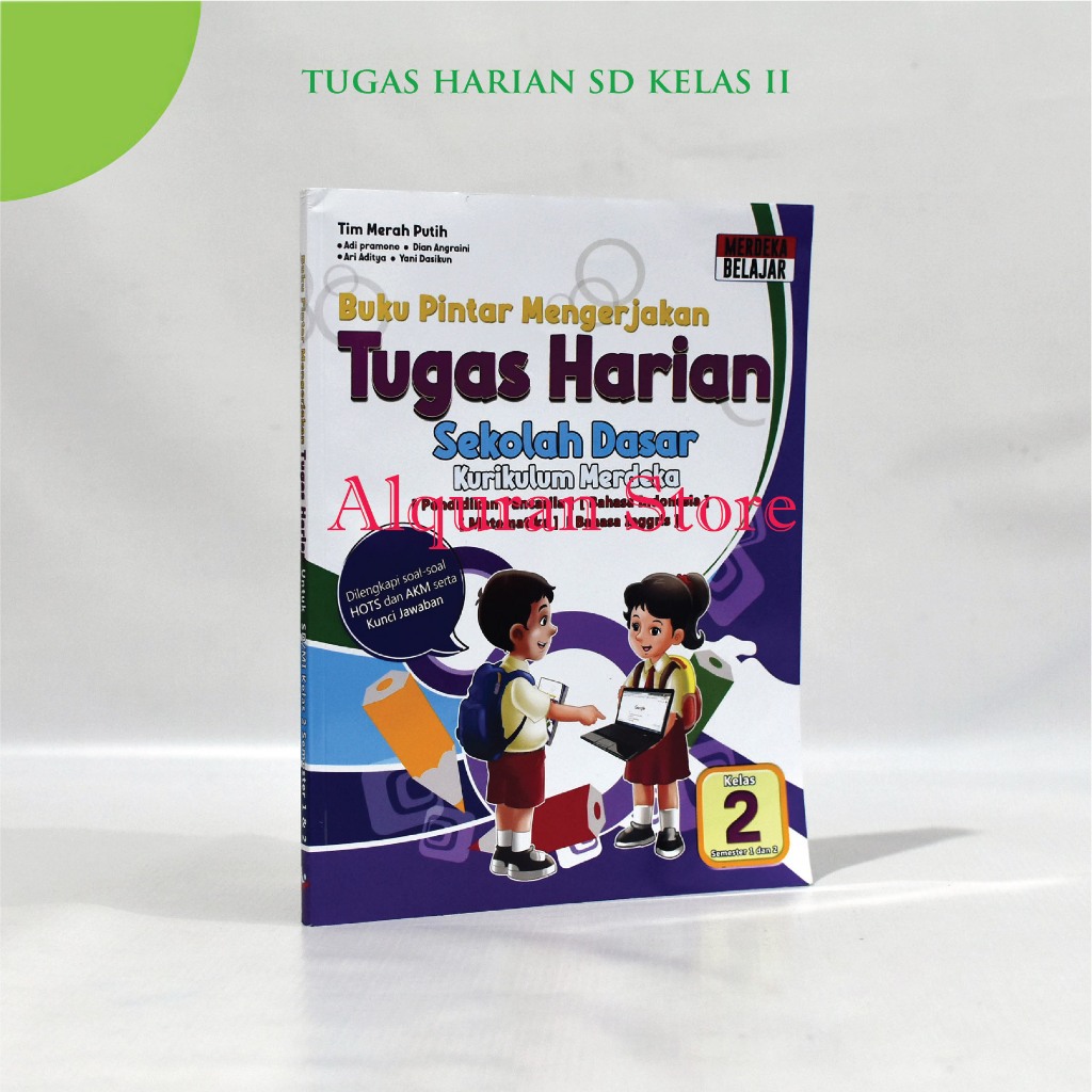 Buku Pintar Mengerjakan Tugas Harian Sd Kls 2| Semester 1 Dan 2| Kurikulum Merdeka Buku Belajar Anak