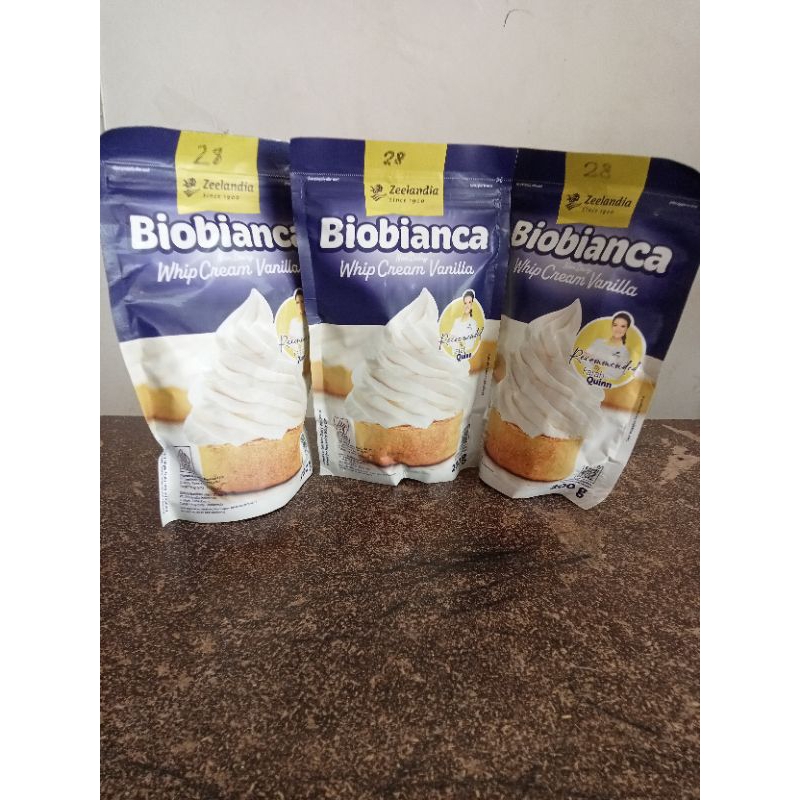 

Whip cream zeelandia biobianca