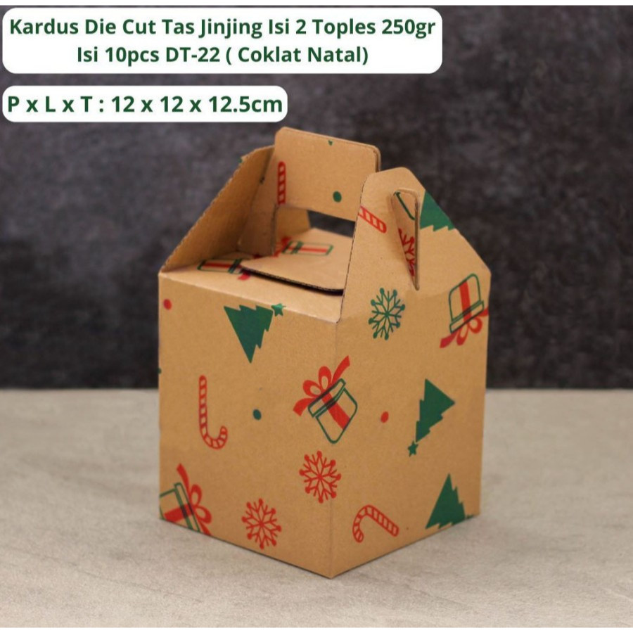 

Dus Toples 250gr 300gr Isi 2 Natal Box Hampers Xmas Parsel Christmas Dus Special Natal (10 pcs)