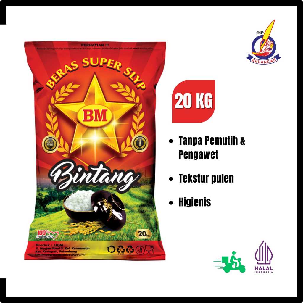 BINTANG Beras - 20Kg