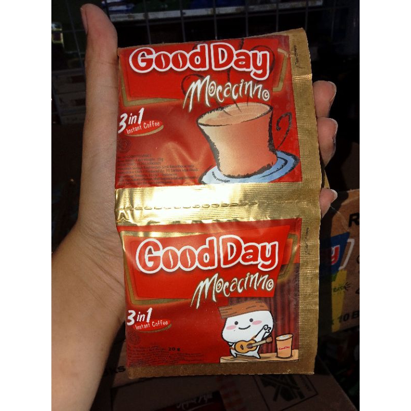 

Good Day Moccacinno 20g Renteng 10pcs