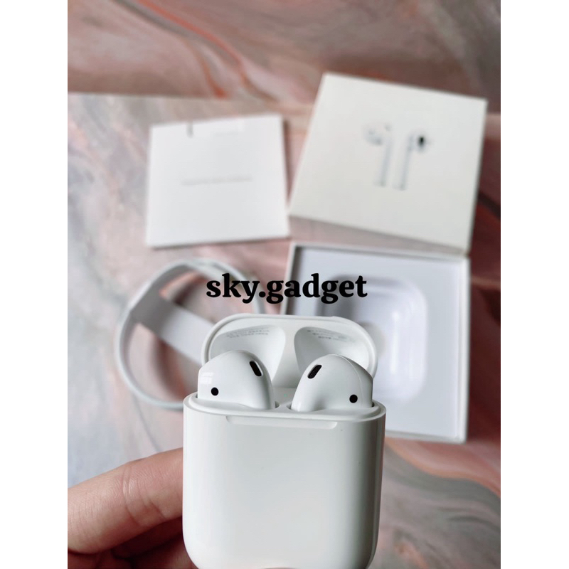 Apple Airpods gen 1 / gen 2 / AirPods Pro With Wireless Charging Case Second Original 100%  Mulus ex internasional headset airpods