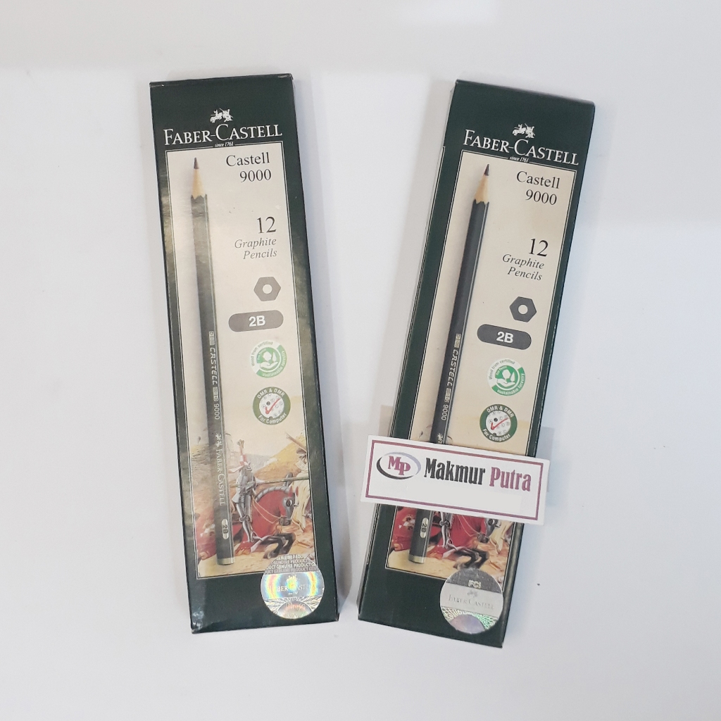 

PENSIL FABER CASTELL 2B (1PACK=12 PCS)