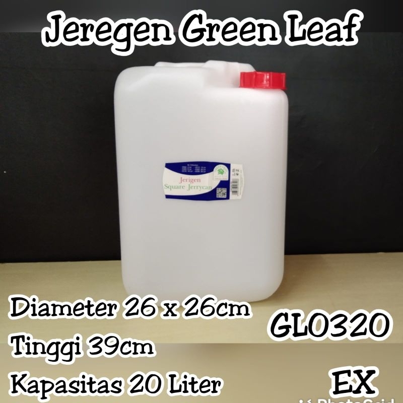 Jeregen 20 liter Jeregen Green Leaf 20liter