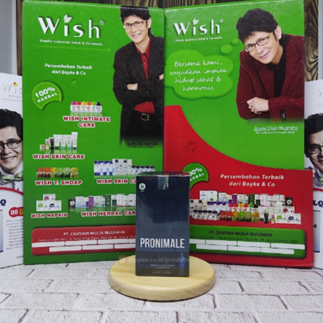 PRONIMALE Promil Untuk Pria dari Wish Dr Boyke isi 30 Kapsul Original