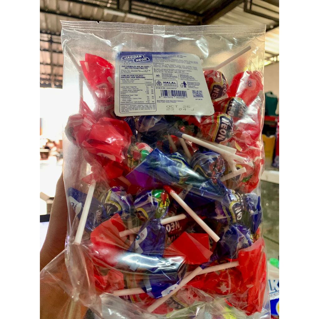

JAGOAN NEON LOLY MIX (50 PCS/PACK)