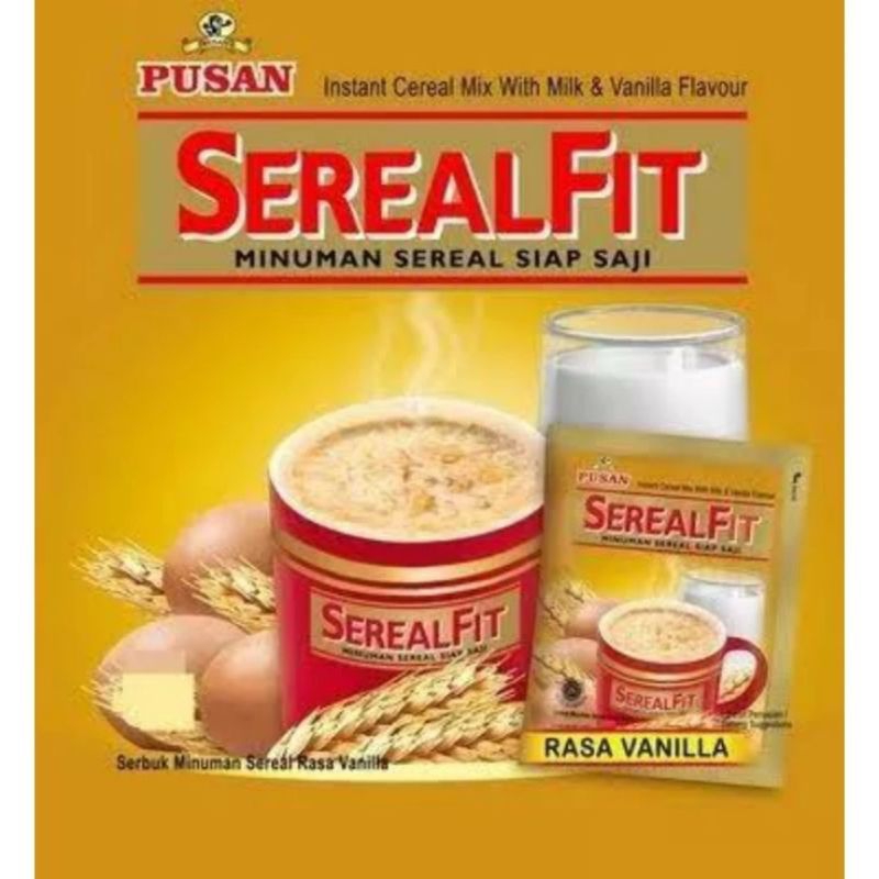 

Serealfit rasa vanila 30gram isi 20 sachet