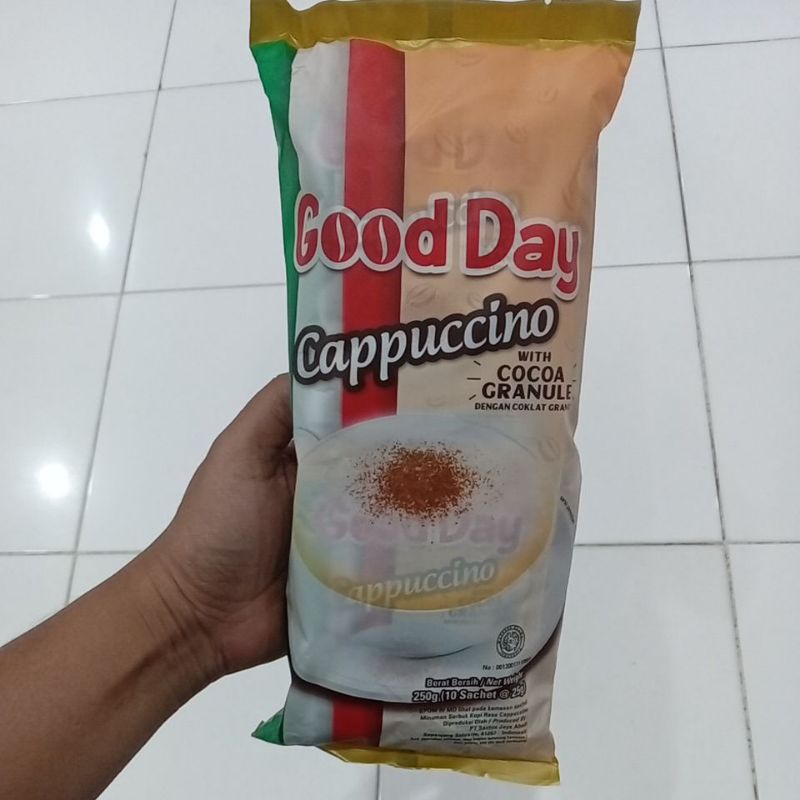 

Mahbubah - Good Day 25 g @10 Sachet Cappuccino Bag