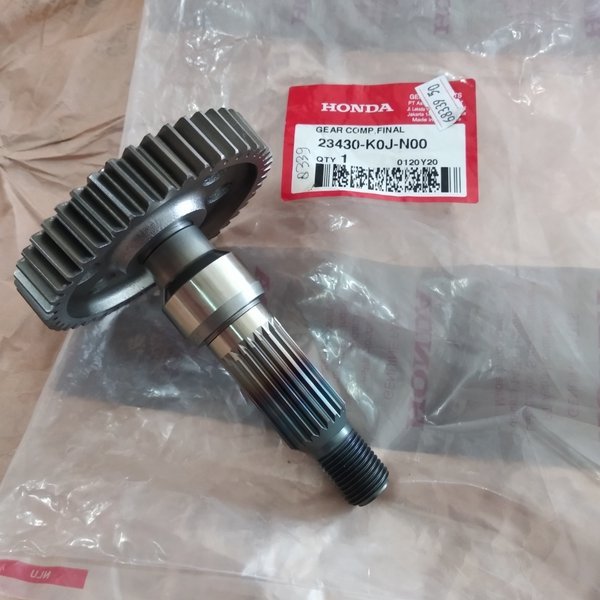 23430-K0J-N00 As Roda Belakang Honda Genio, Beat Deluxe 2020 K1A, Scoopy 2020 K2F AHM ORI