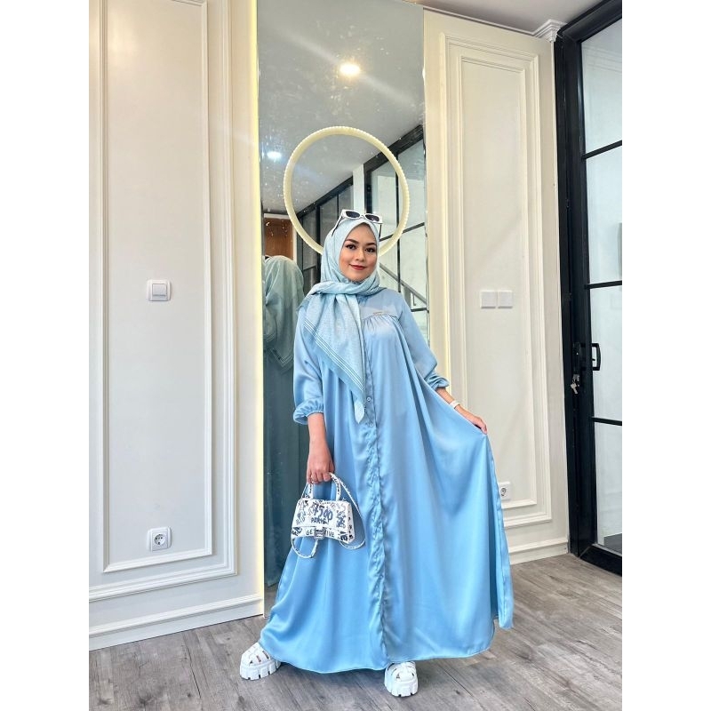 LISA DRESS JOURNEY-Gamis polos-Gamis Mewah