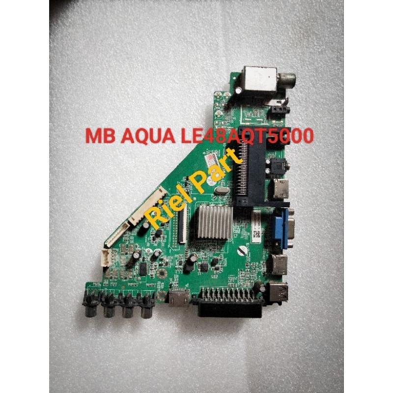 MB - MAINBOARD - MOBO - MODULE MOTHERBOARD MESIN TV LED AQUA LE48AQT5000TF - LE48AQT5000 - LE 48AQT5