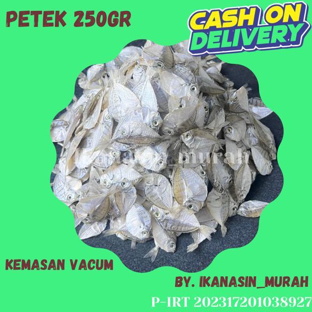 

IKAN ASIN PETEK / PERAK /PEYEK 250GR / IKAN ASIN MURAH BISA COD