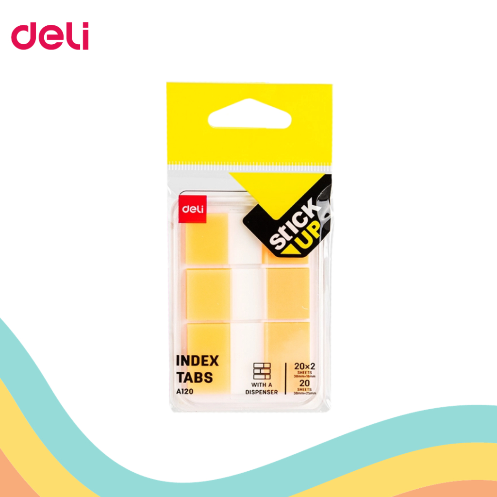 

OBRAL…!!! STICK NOTE DELI A-120 (1 PCS)