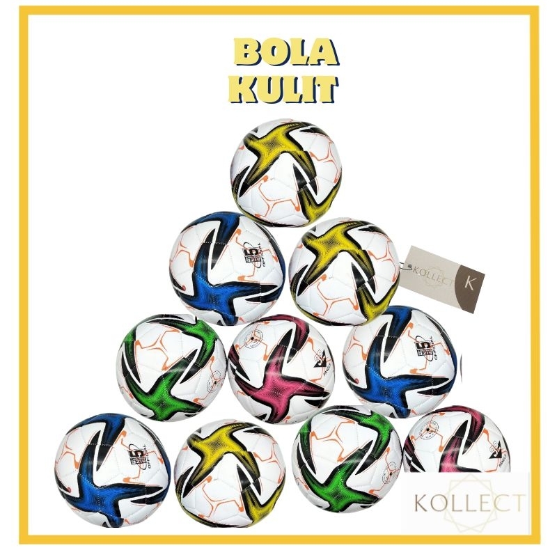 KOLLECT Bola Sepak Kulit Tebal SNI Sepak Bola