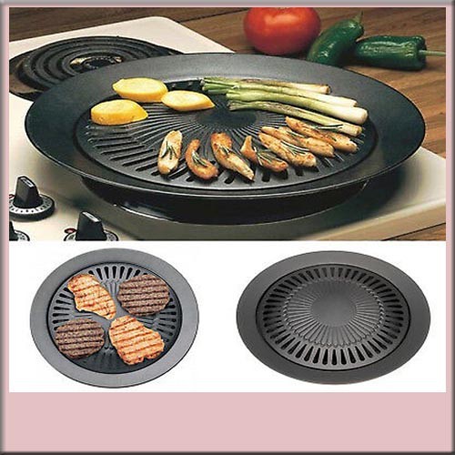 ALAT PANGGANG KOMPOR / PANGGANGAN BULAT BBQ SERBAGUNA 32 CM