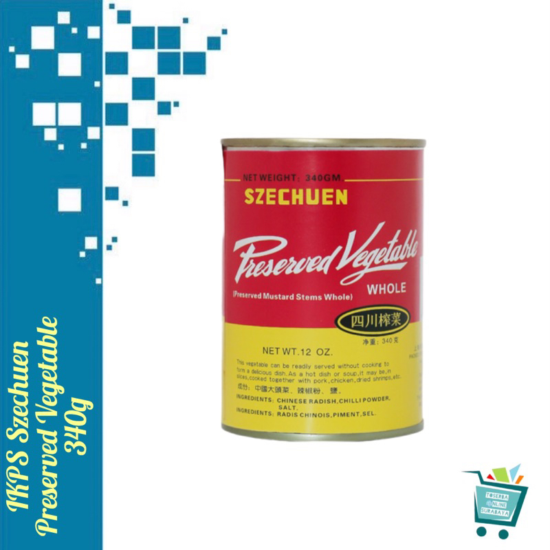 

IKPS Szechuen Radis Chinois / Preserved Vegetable/ Sayur Lobak 340g