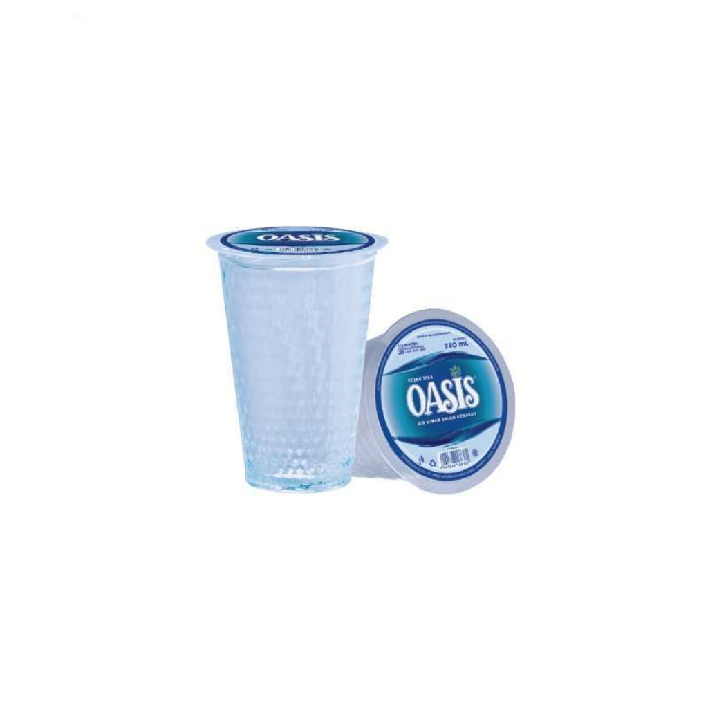 

OASIS Air Mineral Gelas Cup 220ml [1 Box 48 Cup]