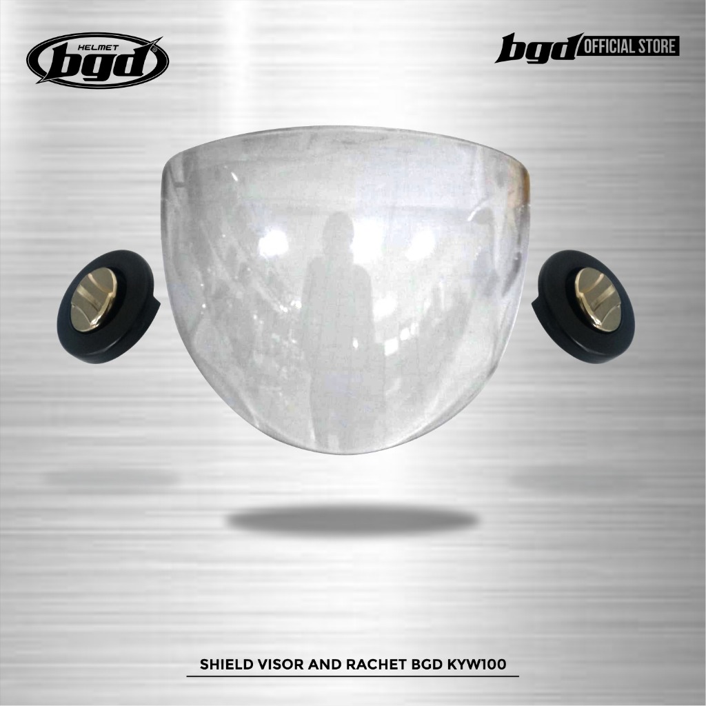 SHIELD VISOR AND RACKET BGD KYW100
