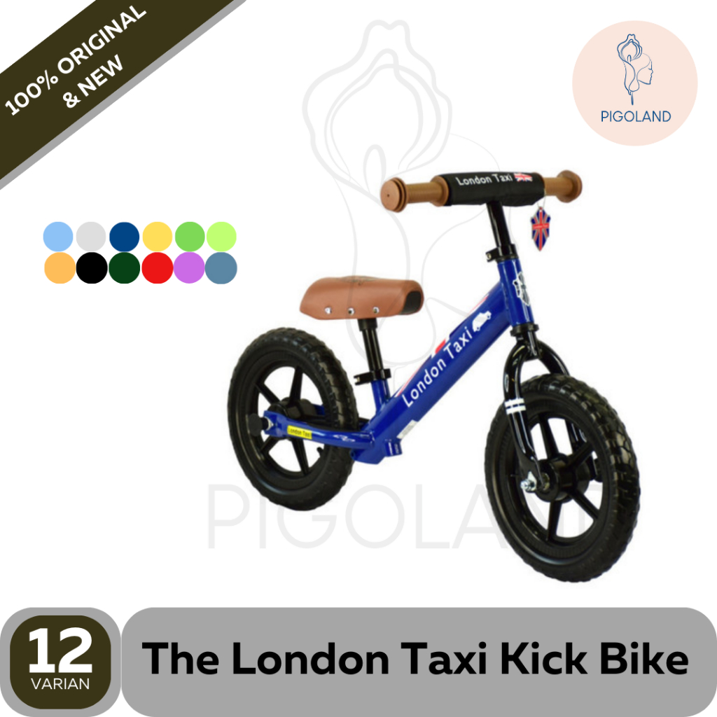 ELC London Taxi Kick Bike Sepeda Anak Balancing KICKBIKE