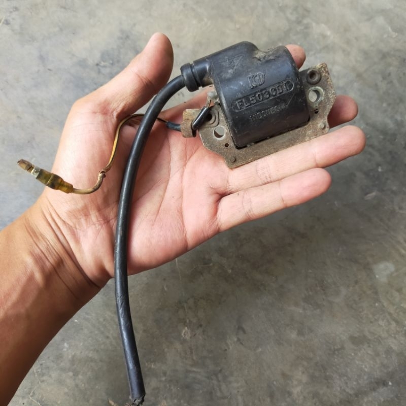 Ignition Coil Pengapian Kode (KGD FL503CDI Indonesia) Suzuki RC 100 Bravo Tornado Original Bekas Cop