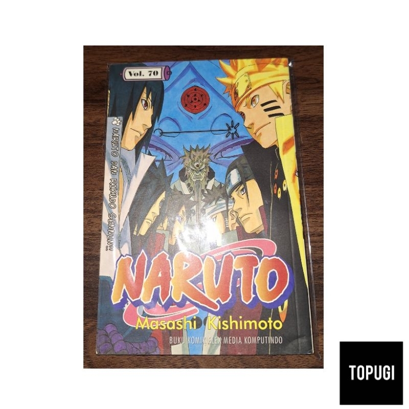 Komik Naruto 70 (Stok Ke-2)