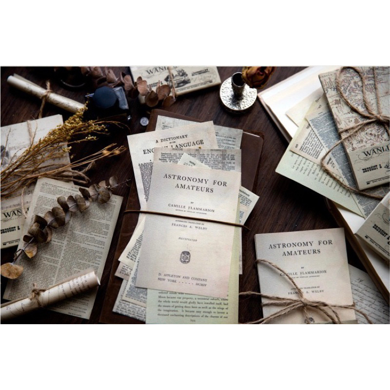 

DECO PAPER VINTAGE AESTHETIC JOURNALING