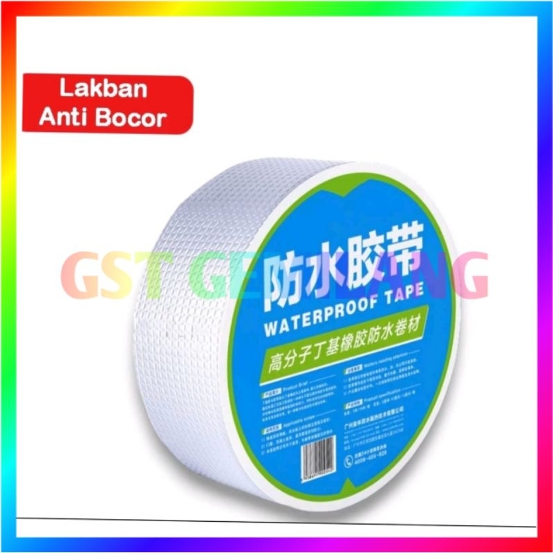 LAKBAN ANTI BOCOR 5M / LAKBAN ALUMINIUM FOIL WATERPROOF 5 METER / LEM ANTI AIR ALUMINIUM TAPE SERBAG