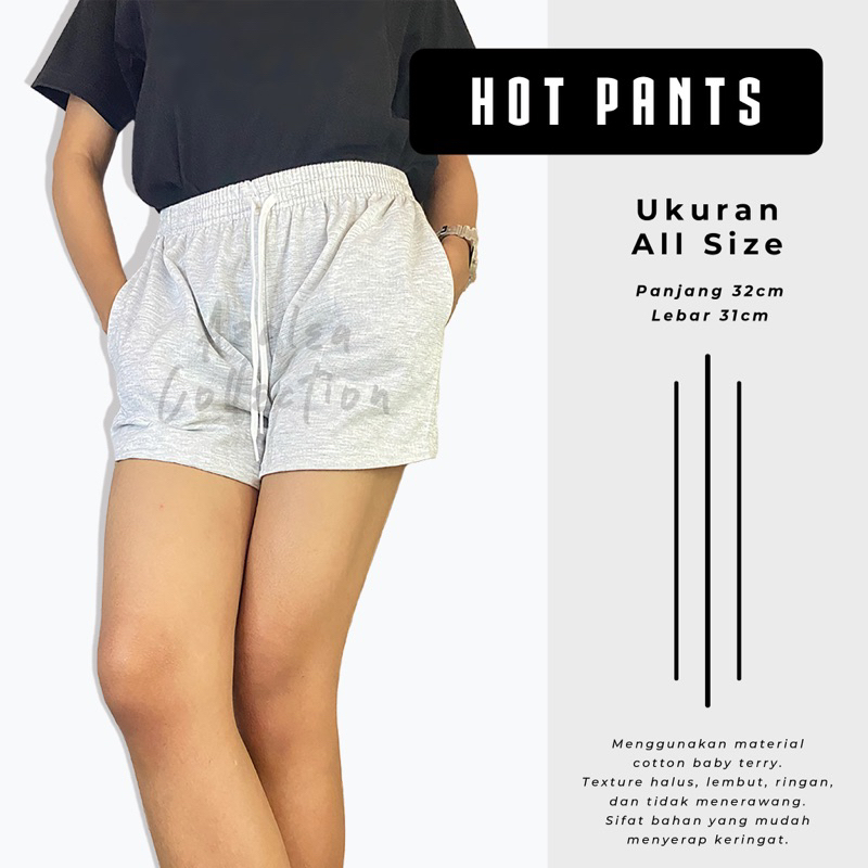 CELANA PENDEK HOTPANTS WANITA