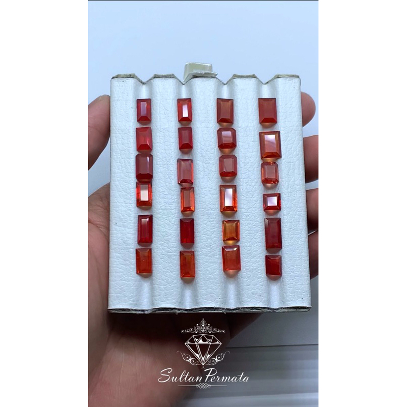 Natural Orange Sapphire