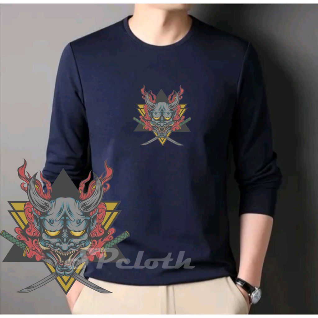 kaos oblong pria dan wanita.kaos oblong.kaos lengan panjang unisex.kaos remaja