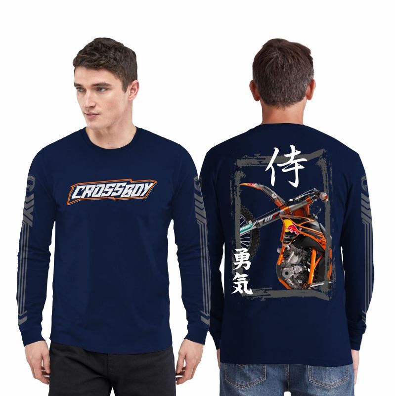 kaos lengan panjang pria,kaos cross,kaos trail,kaos racing,kaos motogp,kaos pria lengan panjang Cros