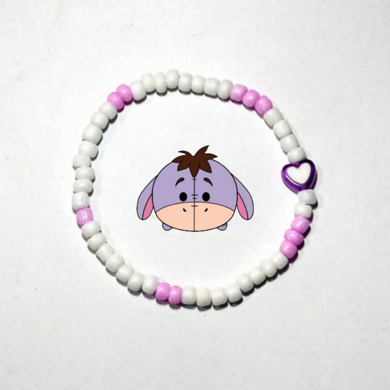 Gelang karakter Disney tsum tsum | gelang manik | gelang manik manik aesthetic | gelang manik manik 