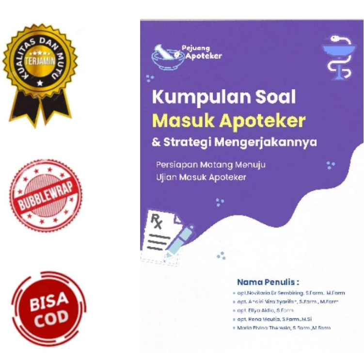 Buku Kumpulan Soal Masuk Apoteker