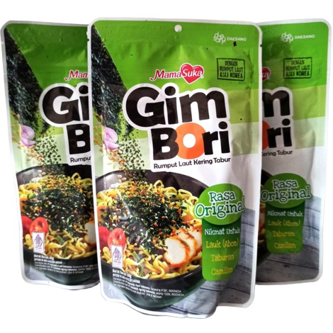 

✔️ Mama Suka Gim Bori Rumput Laut Kering Tabur Pouch Refill 60gr