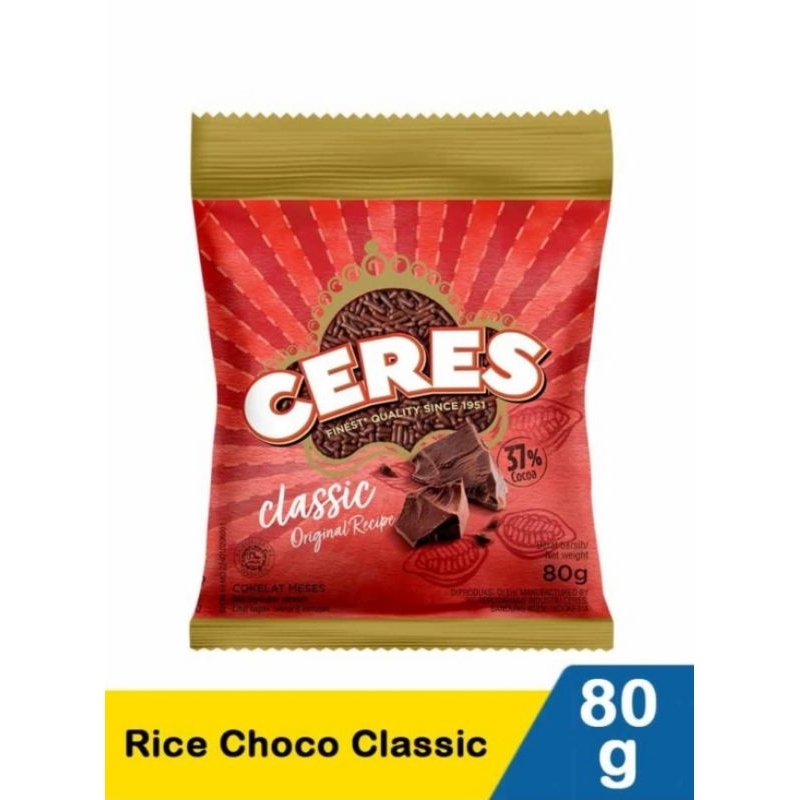 

Coklat Meses Ceres Classic 80g