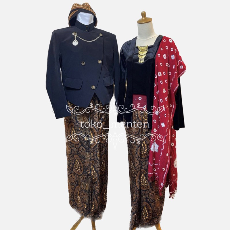 BAJU PREWEDDING ADAT JAWA / BESKAP KEBAYA PREWED / BESKAP SOLO PRESS SETELAN PREWED