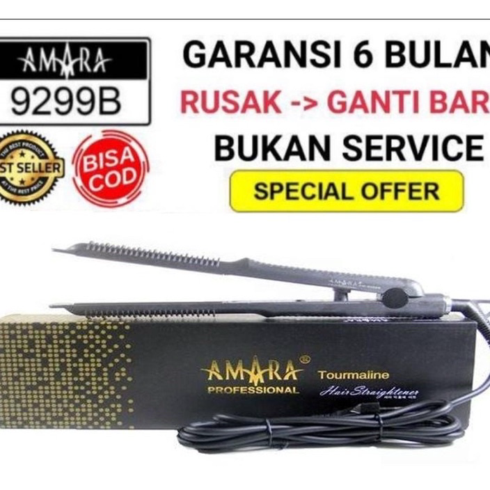 READY STCOK CATOK AMARA 100% ORIGINAL TERMURAH FREE BUBBLE WRAP/CATOK AMARA 2in1 9299 B PROFESSIONAL